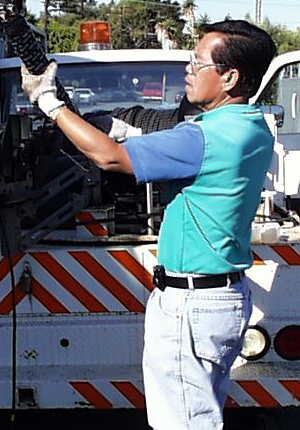 photo of technician