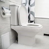 High-Efficiency Toilets: Saves 19 gallons per person daily.