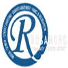 Rosamond Community Facilities District logo consisting of the letter R in blue surrounded by the full name in a circular format.