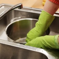 Dishwashing: Only run the faucet to rinse; save about 2.5 gallons a minute.