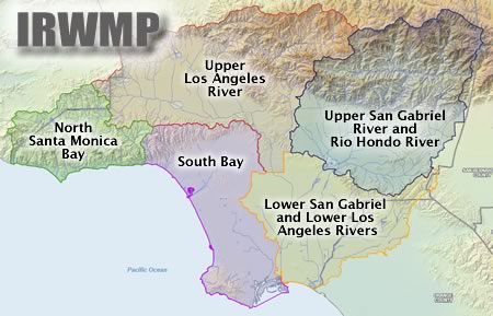 Map of Greater Los Angeles County Region