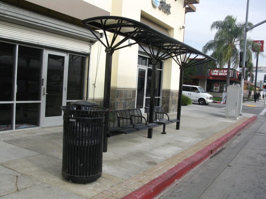 Kaleidoscope Bus Stop Shelter (Whittier Blvd & East LA) Image