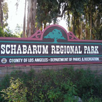 Schabarum Park Sign