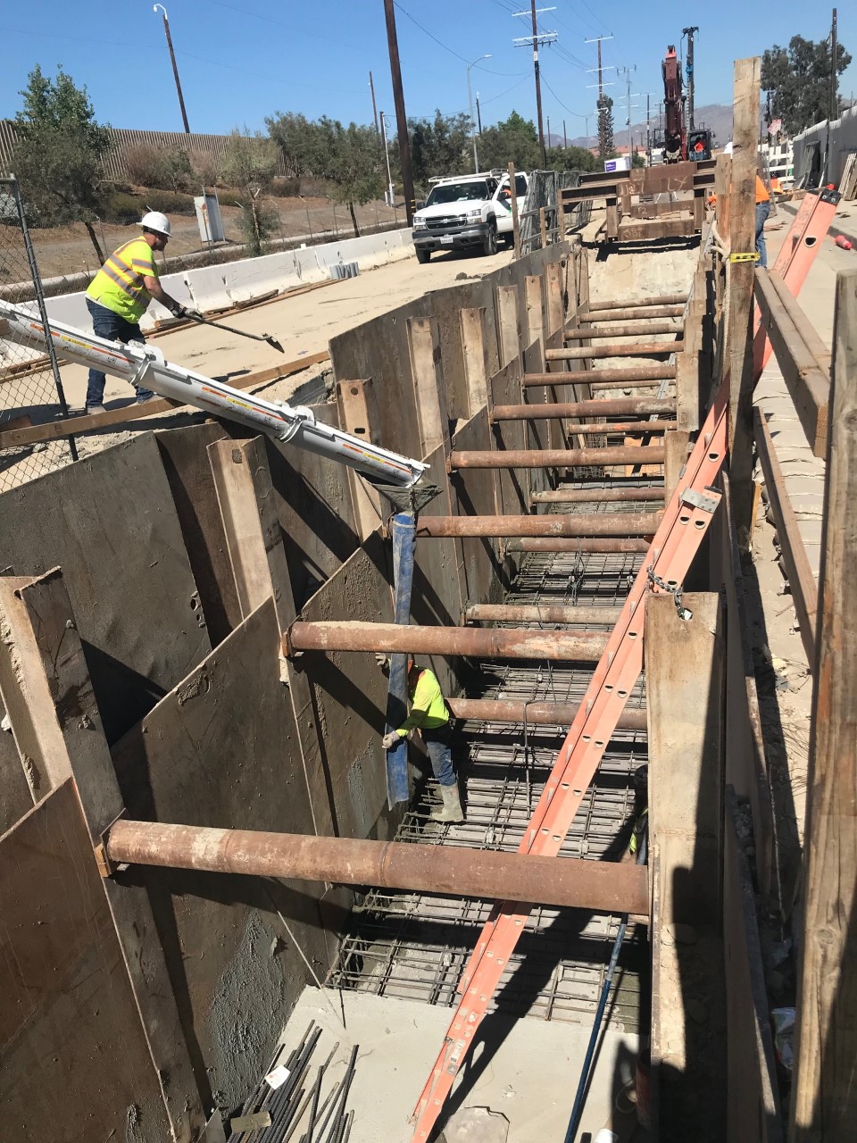 RCB Top Concrete Pour