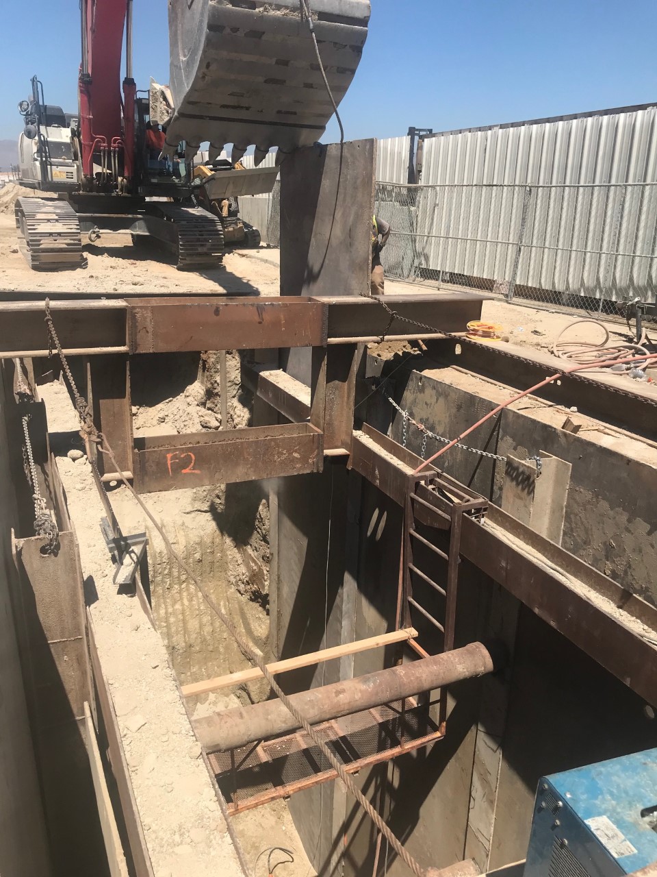 Steel-Piles Braces Plates