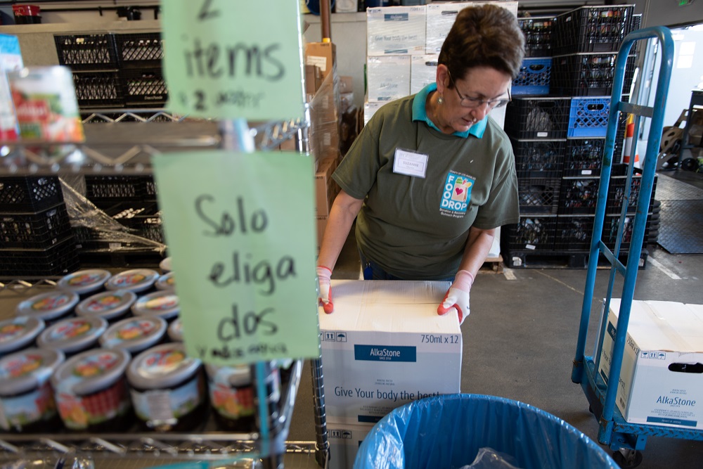 Image of "Interfaith Food Center" in Santa Fe Springs on March 29, 2019