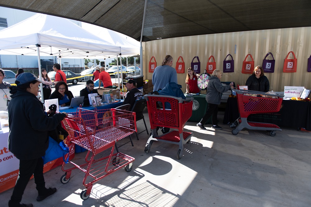 Image of "Interfaith Food Center" in Santa Fe Springs on March 29, 2019