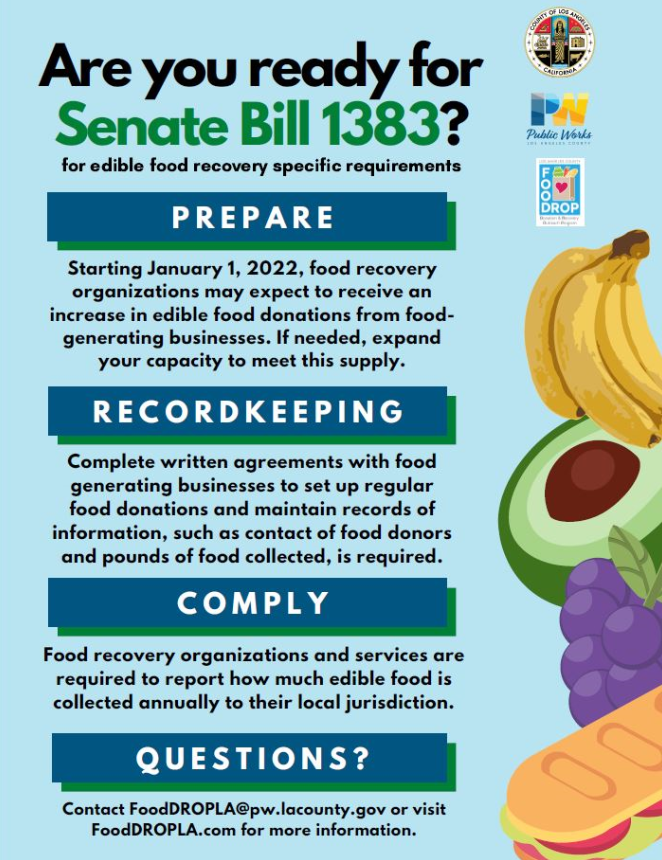 Senate Bill 1383 Flyer