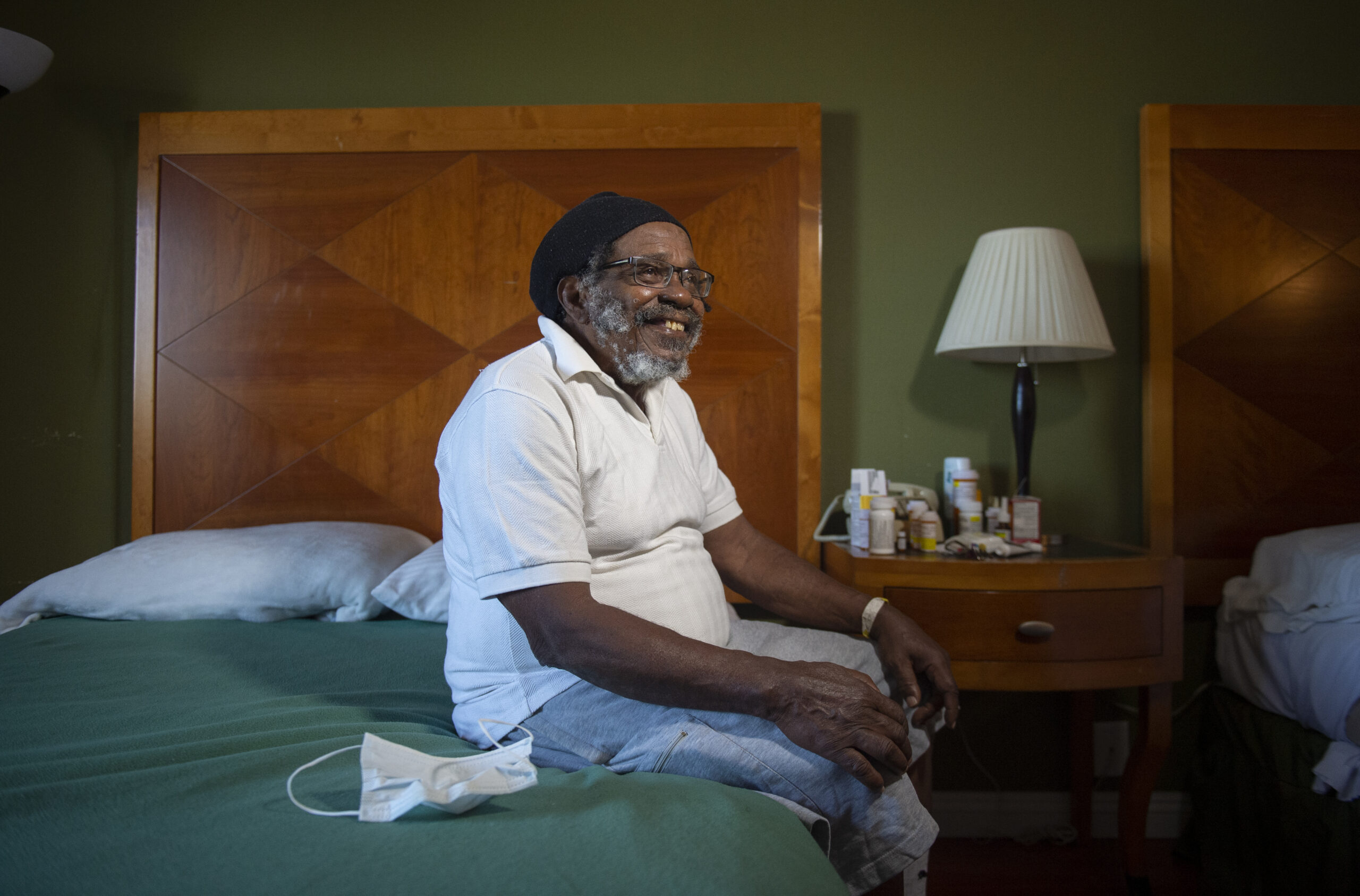 Image of man moving into a home