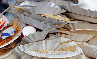 Food-Soiled Paper Image