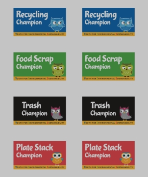 Champion Sort Team Name Badges