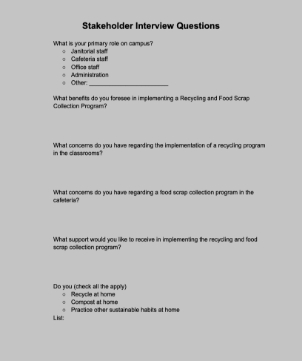 Stakeholder Interview Questions doc