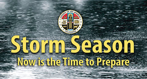 Storm Season - Now is the time to prepare