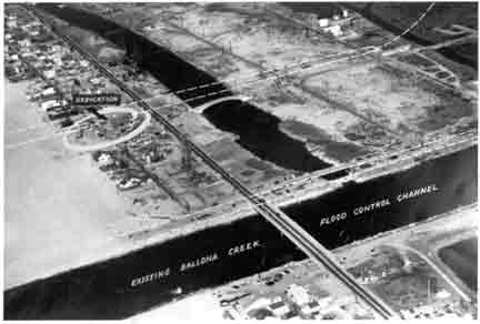 Site of Marina del Rey, circa 1957