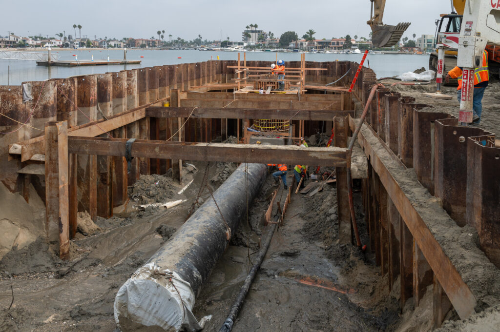 Alamitos Bay concrete pour