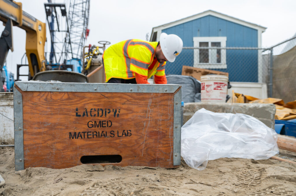 Alamitos Bay concrete pour