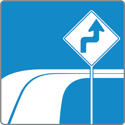 Road signage to assist drivers