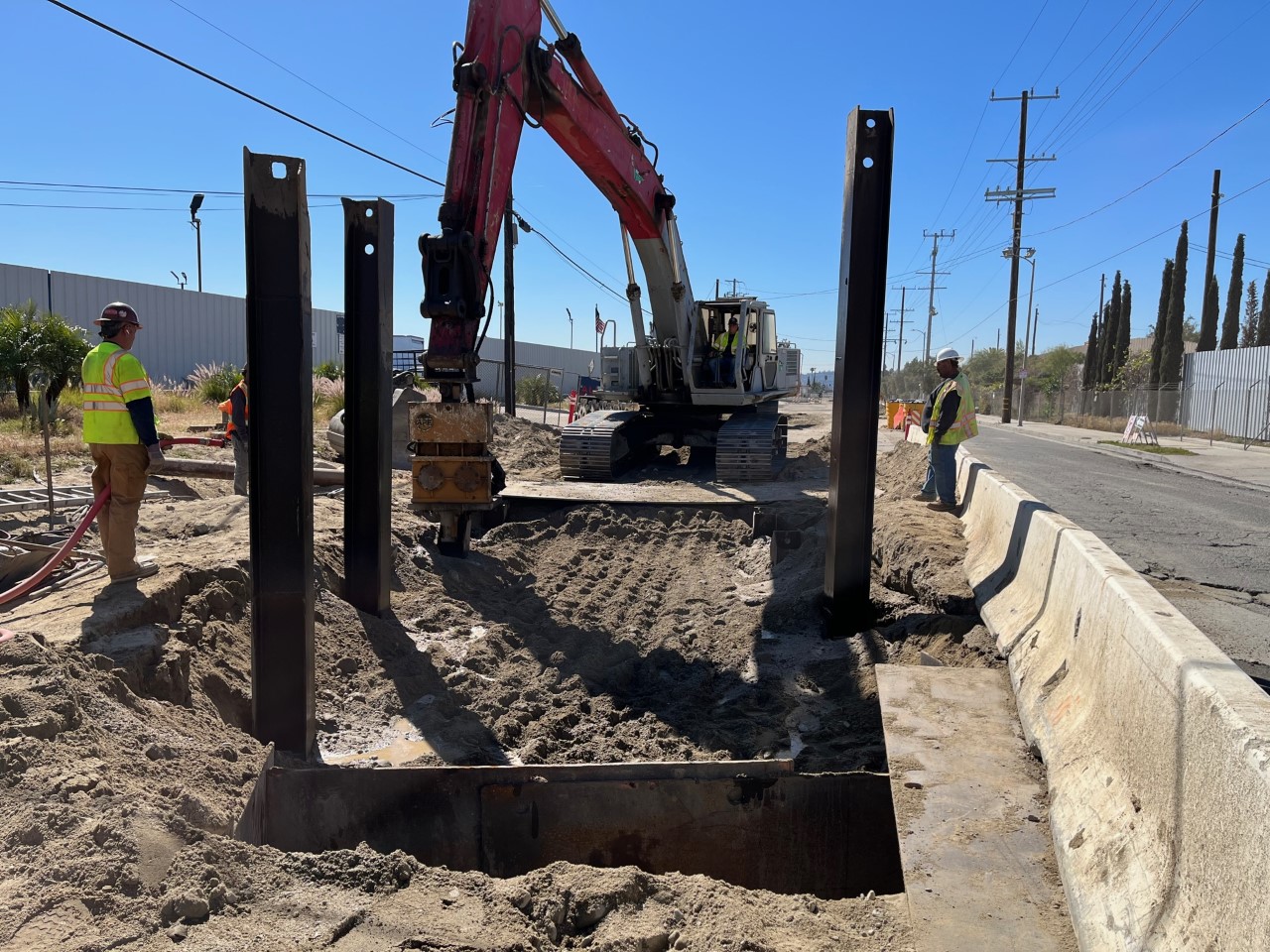 Shoring Piles Removal