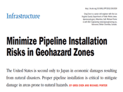Minimize Pipeline Installation Risks in Geohazard Zones